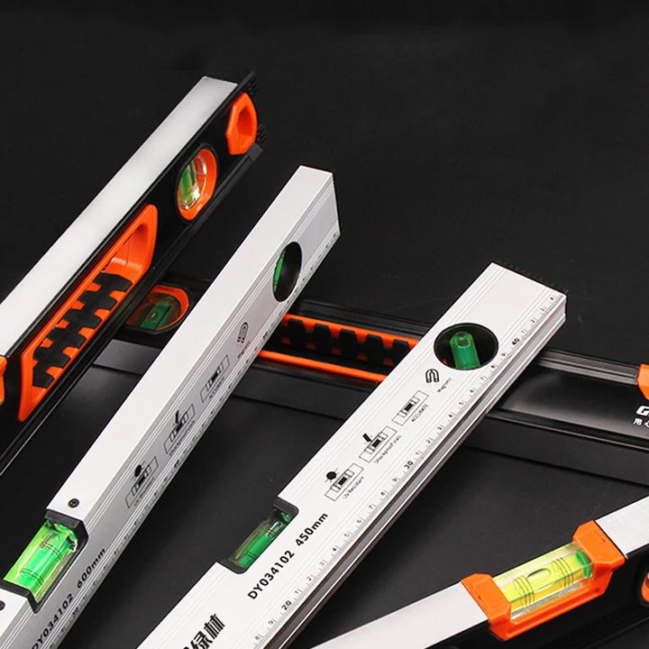 SmartGearPros Magnetic Spirit Level – Precision 300mm–450mm Ruler with Bubble Vials for Accurate Measuring