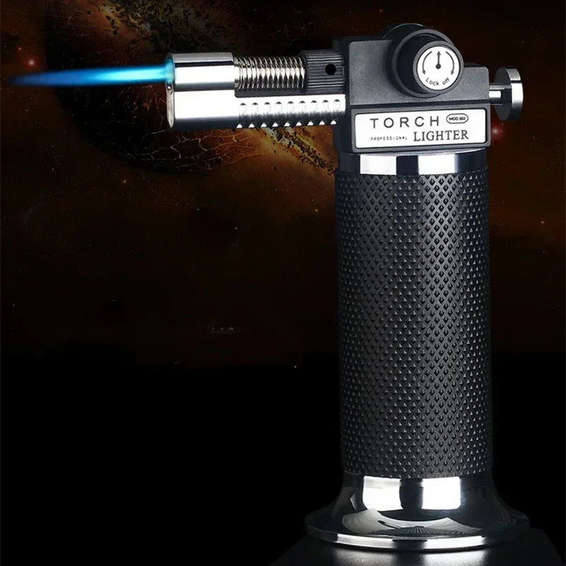 SmartGearPros Windproof Gas Lighter – High-Capacity BBQ & Kitchen Cooking Torch