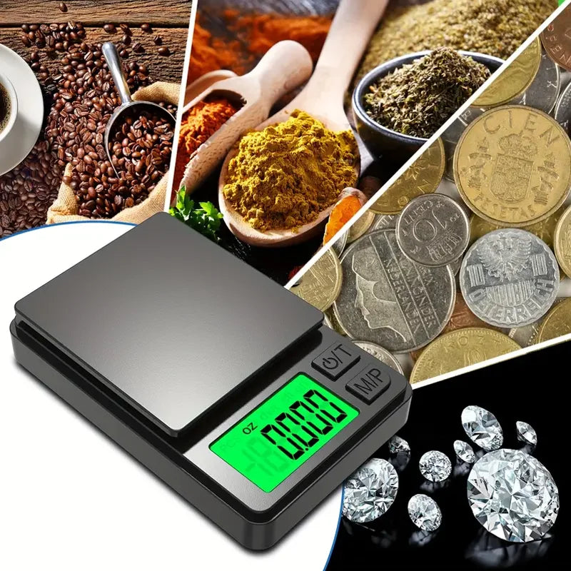 SmartGearPros Precision Pocket Scale – 1000g X 0.1g Digital Gram Scale for Accurate Weighing