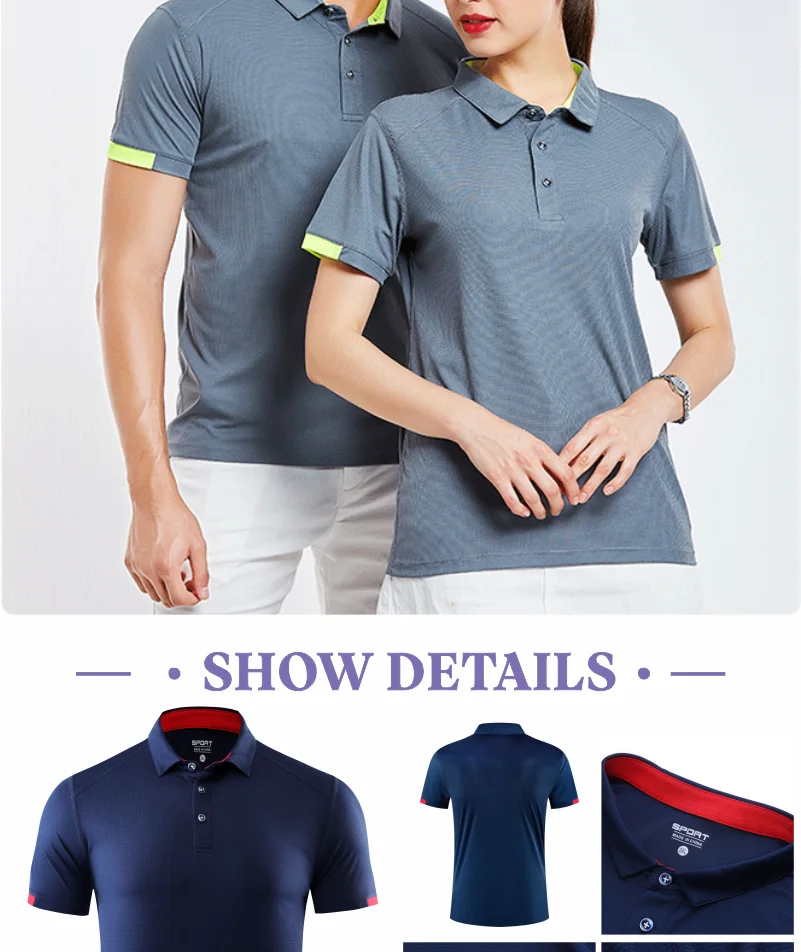 SmartGearPros Quick-Dry Polo – Lightweight Lapel Shirt for Sports & Summer Style