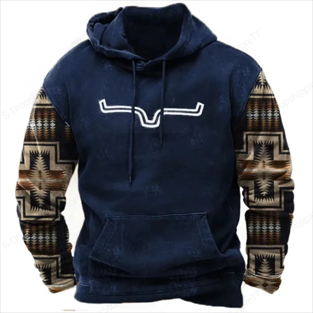 SmartGearPros 3D Print Hoodie – Fashionable Long Sleeve Sweatshirt for Men & Women, Vintage Streetwear Style