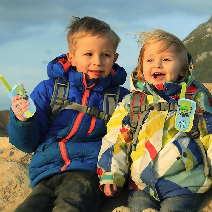 SmartGearPros Kids Walkie Talkies T388 - Portable 2 Way Radios 3-5km Range for Children Outdoor Camping Safety Gift
