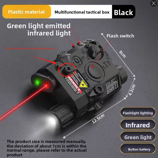 PEQ-15 Tactical Laser & Flashlight Combo – 20mm Rail Mount