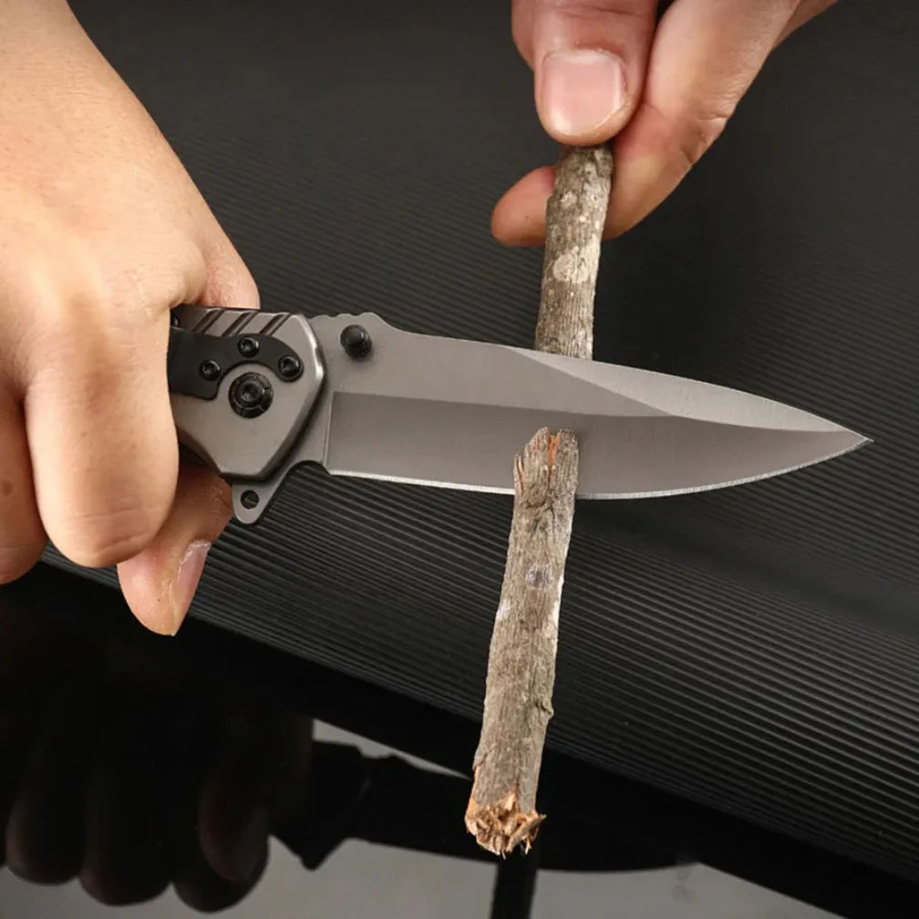 Tactical Folding Knife – Stainless Steel Survival & Camping Blade