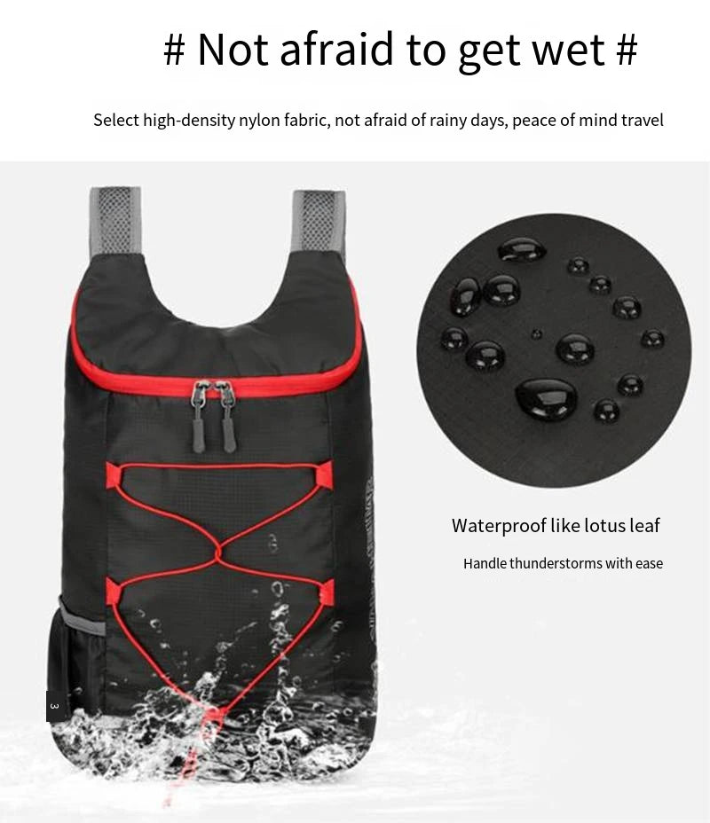 SmartGearPros Folding Survival Backpack – Ultralight, Durable & Built for Adventure