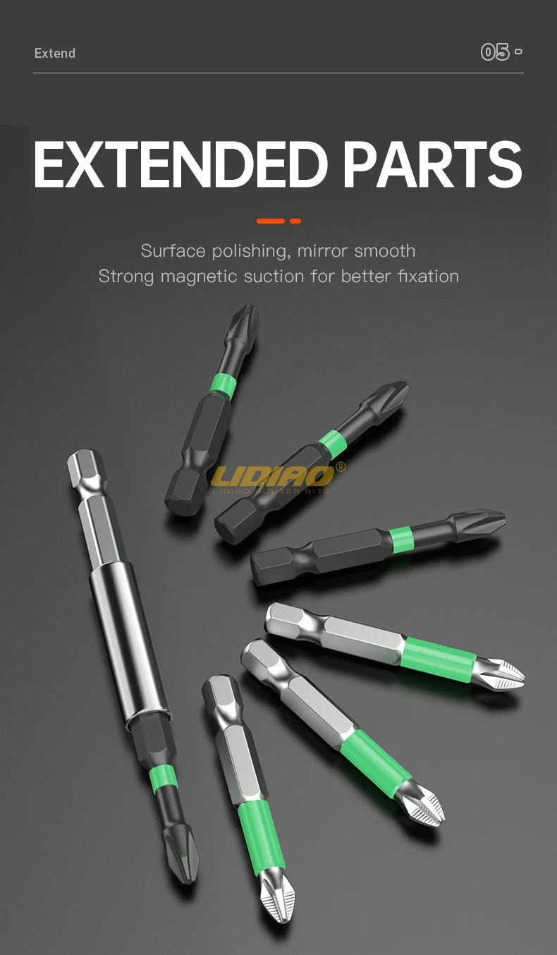 Lidiao 35Pcs Screwdriver Drill Bit Set Magnetic Bit Hexagon Socket Set With Included Storage Case Multifunction Repair Tool Kit product image showing features or usage