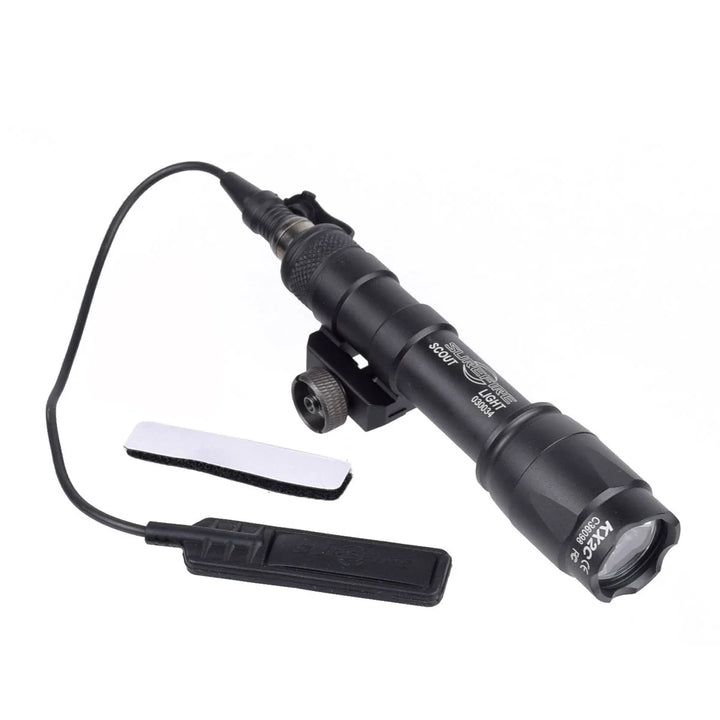 SmartGearPros Tactical SureFire M600 Weapons Flashlight - Hunting Scout Torch for AR15 Rifle with Button Remote