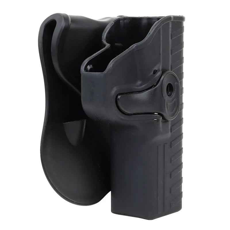 SmartGearPros Tactical Gun Holster for Glock 17/19 - Quick Locking Belt Pistol Holster