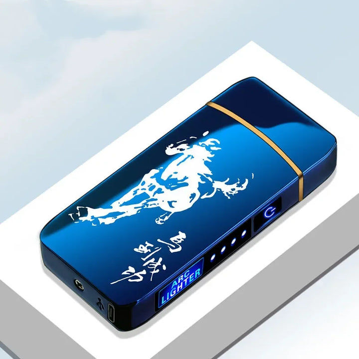 SmartGearPros Windproof Electric Plasma Lighter – Rechargeable, Flameless & USB Powered for Camping or Everyday Carry