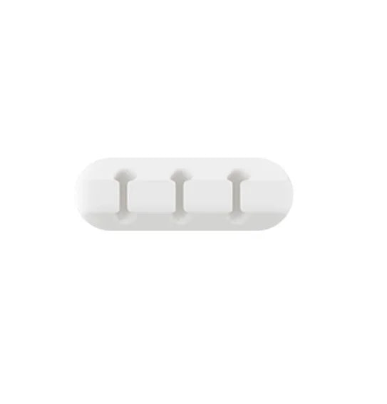 SmartGearPros Silicone USB Cable Organizer – 3/5/7-Hole Cable Winder for Desk, Car, or Wall Mounting