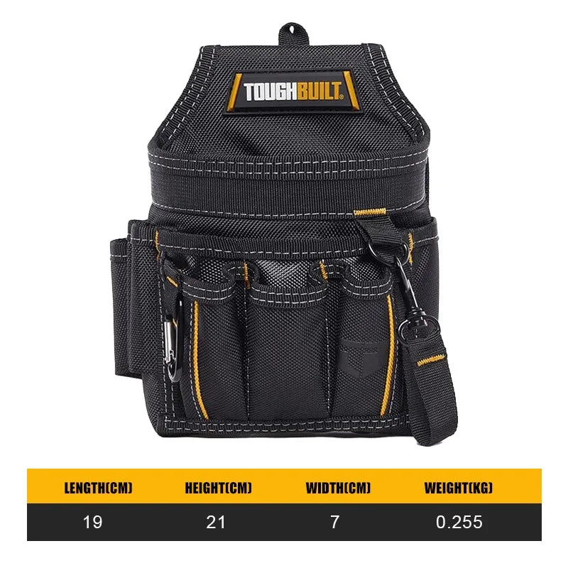 Close-up of reinforced stitching and durable canvas material