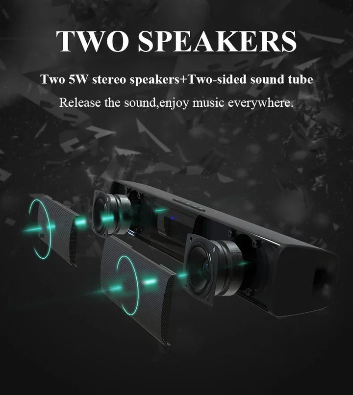 SmartGearPros Wireless Bluetooth Speaker – Portable, Waterproof, LED Light Show & Super Bass for Outdoor Fun