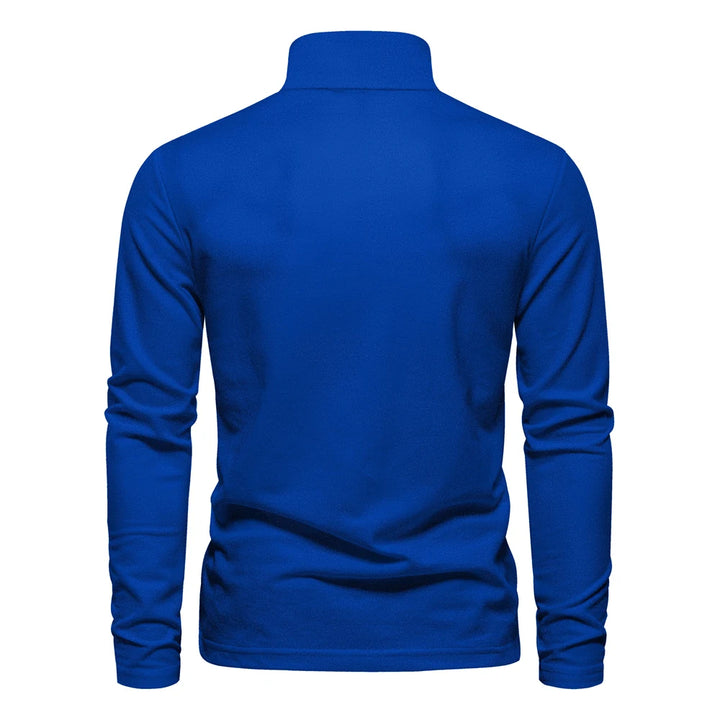 SmartGearPros SmartGearPros Men’s Embroidered Polo Shirt – Long Sleeve Business Casual Fashion