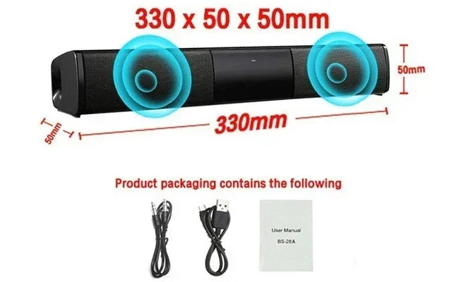 SmartGearPros Wireless Bluetooth Speaker – Portable, Waterproof, LED Light Show & Super Bass for Outdoor Fun