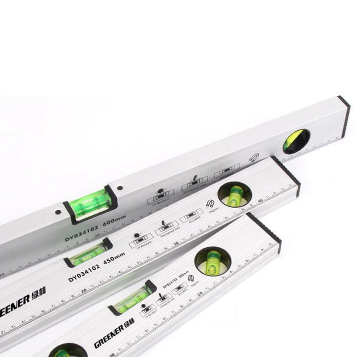 SmartGearPros Magnetic Spirit Level – Precision 300mm–450mm Ruler with Bubble Vials for Accurate Measuring