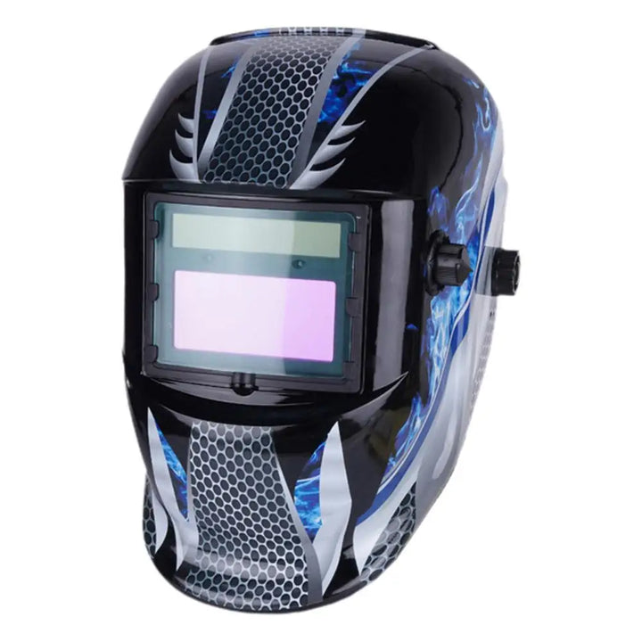 SmartGearPros Auto-Darkening Welding Helmet – Wide View Safety Hood