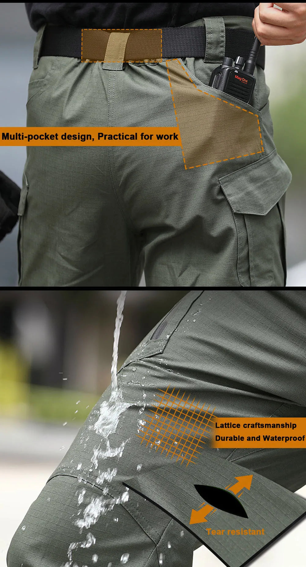 SmartGearPros Tactical Cargo Pants – Durable, Multi-Pocket Outdoor Hiking & Workwear Pants