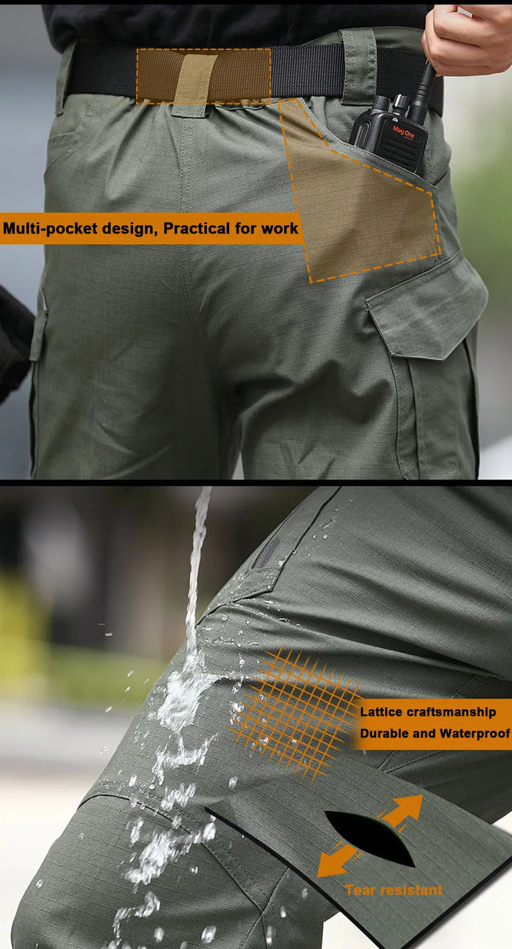 SmartGearPros Tactical Cargo Pants – Durable, Multi-Pocket Outdoor Hiking & Workwear Pants