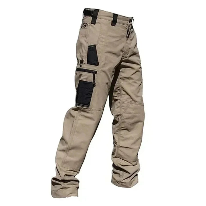 SmartGearPros Men's Rugged Work Pants – Multi-Pocket, Wear-Resistant, Heavy-Duty Straight-Leg Design