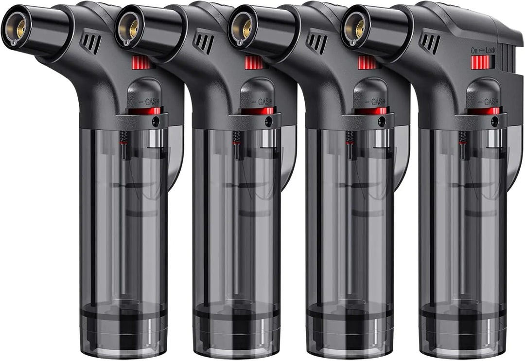 SmartGearPros Torch Lighter - Refillable Jet Flame Butane Lighter