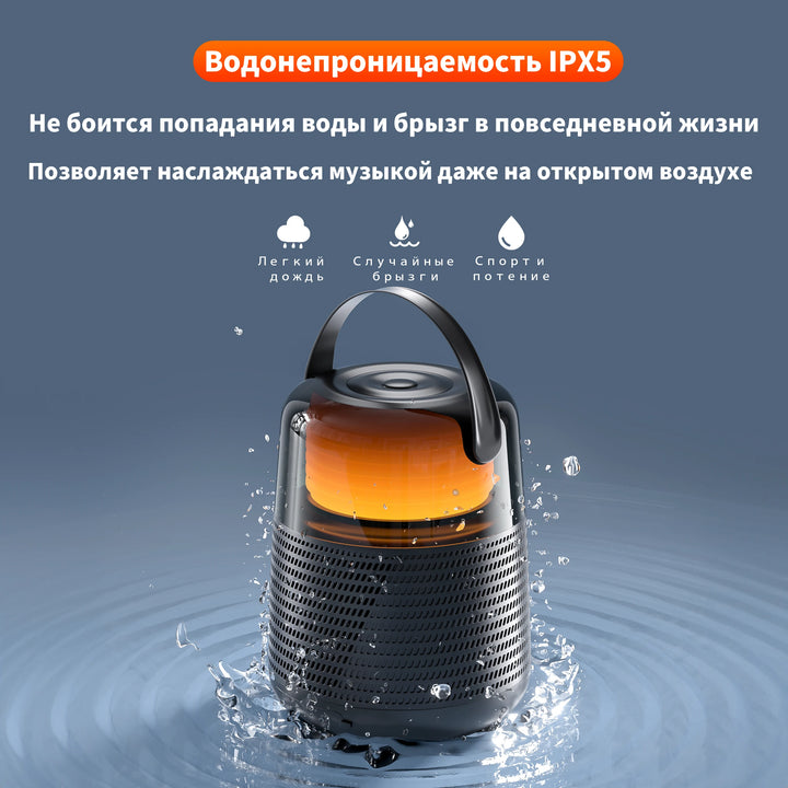 SmartGearPros QERE HF55 Bluetooth Speaker – Hi-Res 20W Audio with Dual Drivers & Premium Build