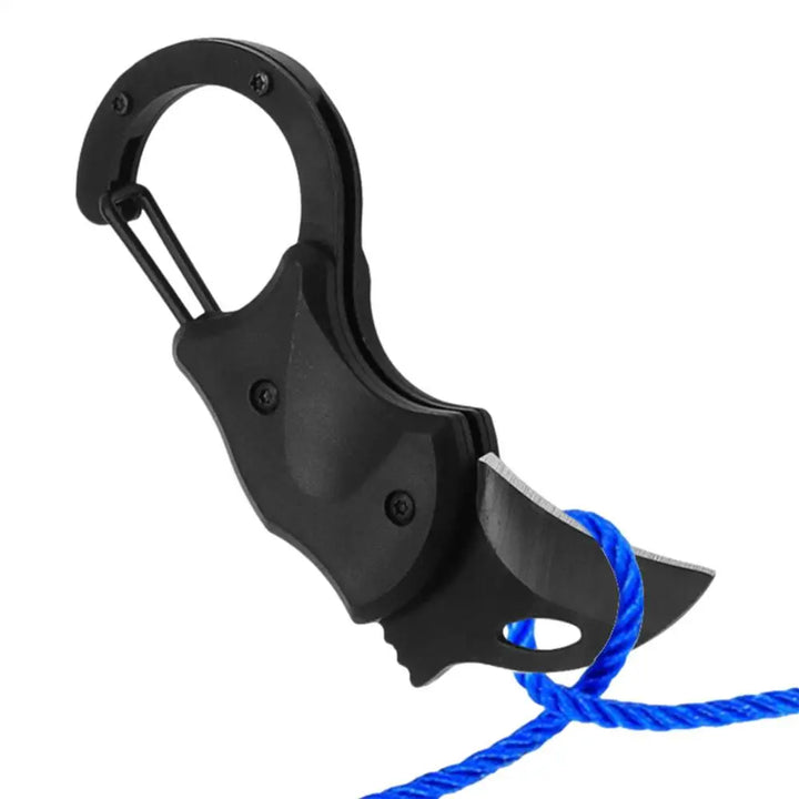 SmartGearPros Small Carabiner Folding Knife – Multi-Function Pocket Knife for Camping & Everyday Carry