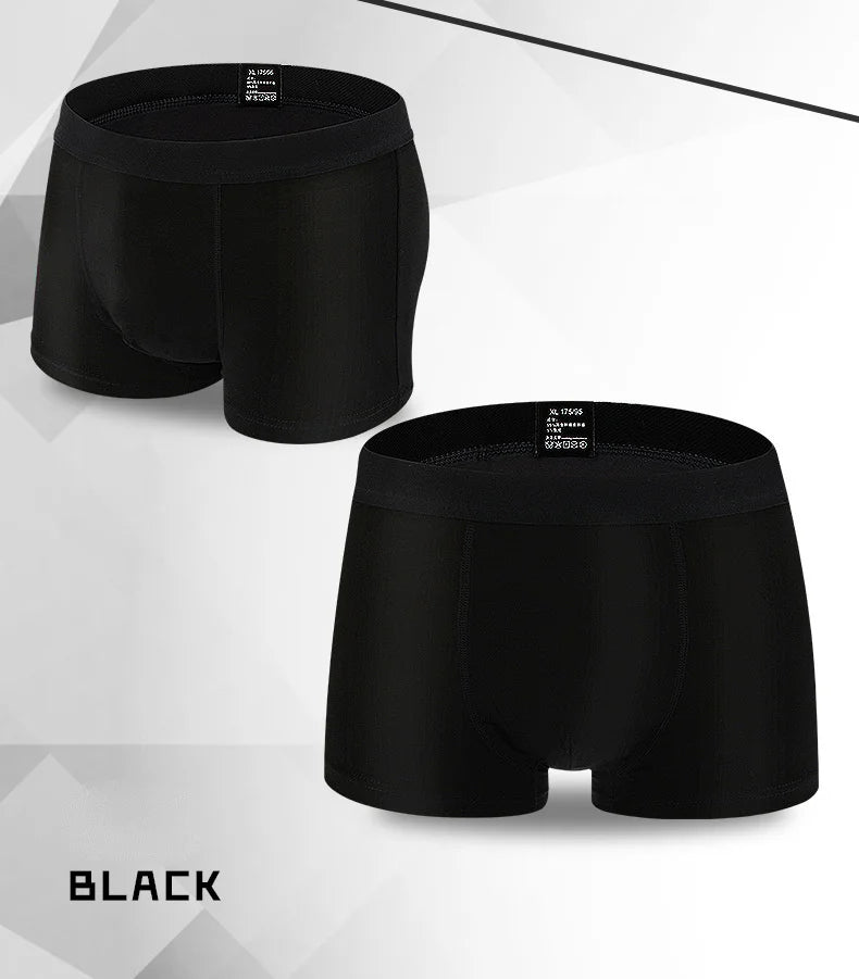 SmartGearPros BambooFlex Boxer Set - 6-Pack Ultra-Soft Breathable Underwear