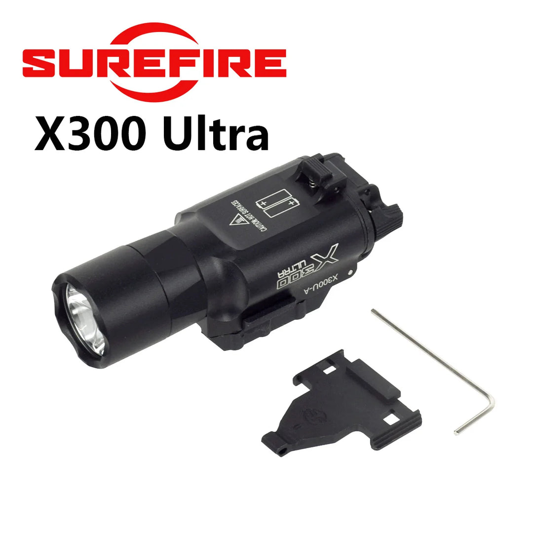 SmartGearPros Tactical SureFire M600 Weapons Flashlight - Hunting Scout Torch for AR15 Rifle