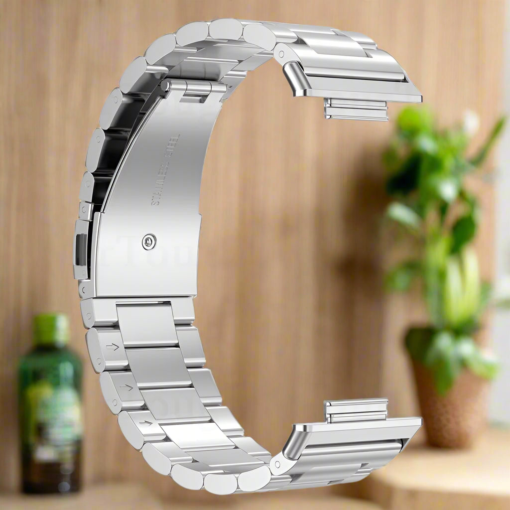 Side view showing smooth polished finish