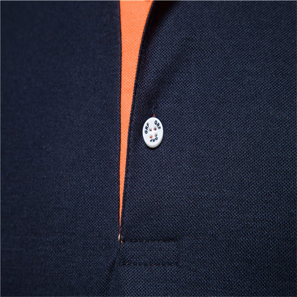 SmartGearPros WildStride Polo – Embroidered Giraffe, Bold Color Blocks & Cool Comfort