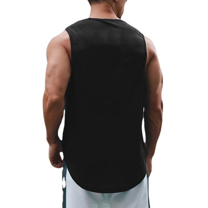 SmartGearPros Men's Gym Tank – Breathable, Sleeveless Muscle Tee for Summer Workouts