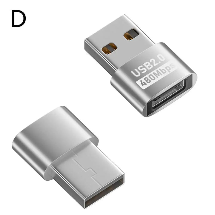 SmartGearPros USB to Type-C Adapter | Universal OTG USB-C to USB-A & Micro USB Converter | Fast Data Transfer & Charging for Huawei, POCO, Laptops & More