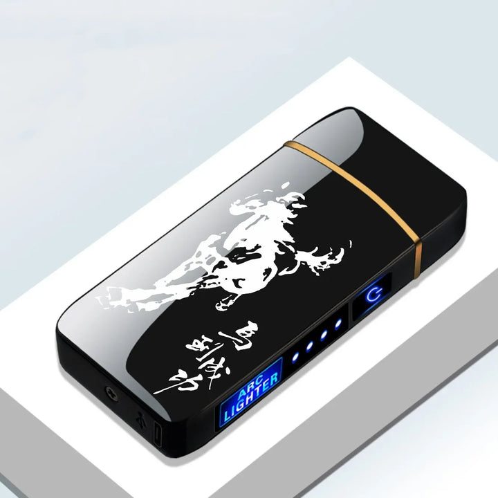 SmartGearPros Windproof Electric Plasma Lighter – Rechargeable, Flameless & USB Powered for Camping or Everyday Carry