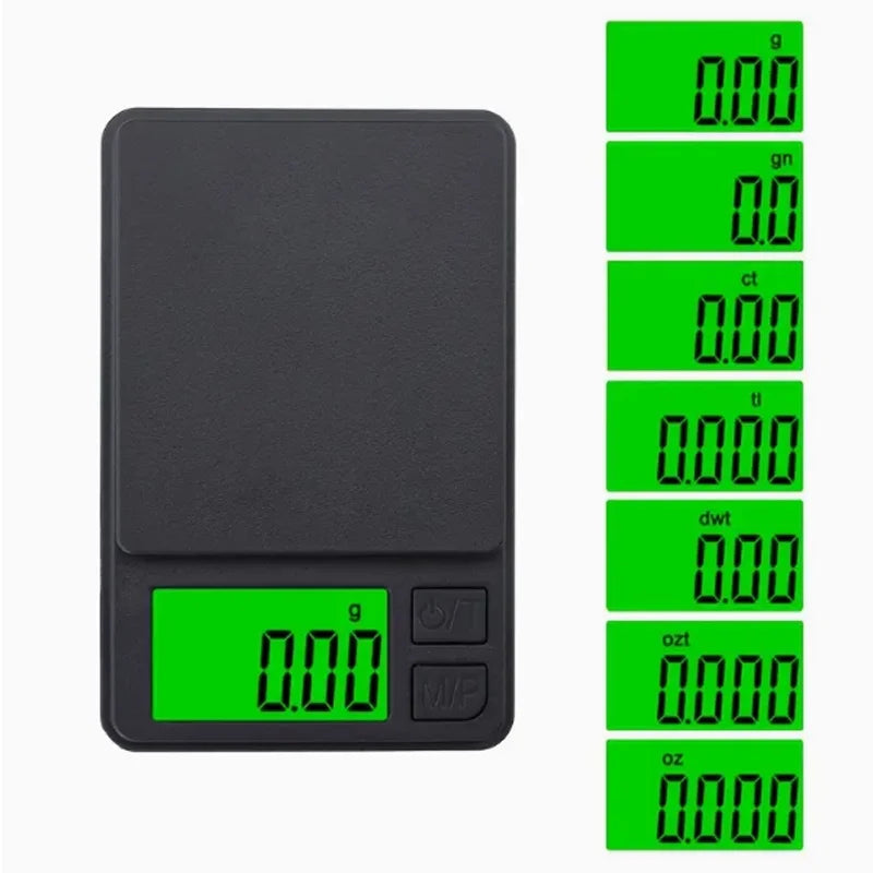 SmartGearPros Precision Pocket Scale – 1000g X 0.1g Digital Gram Scale for Accurate Weighing