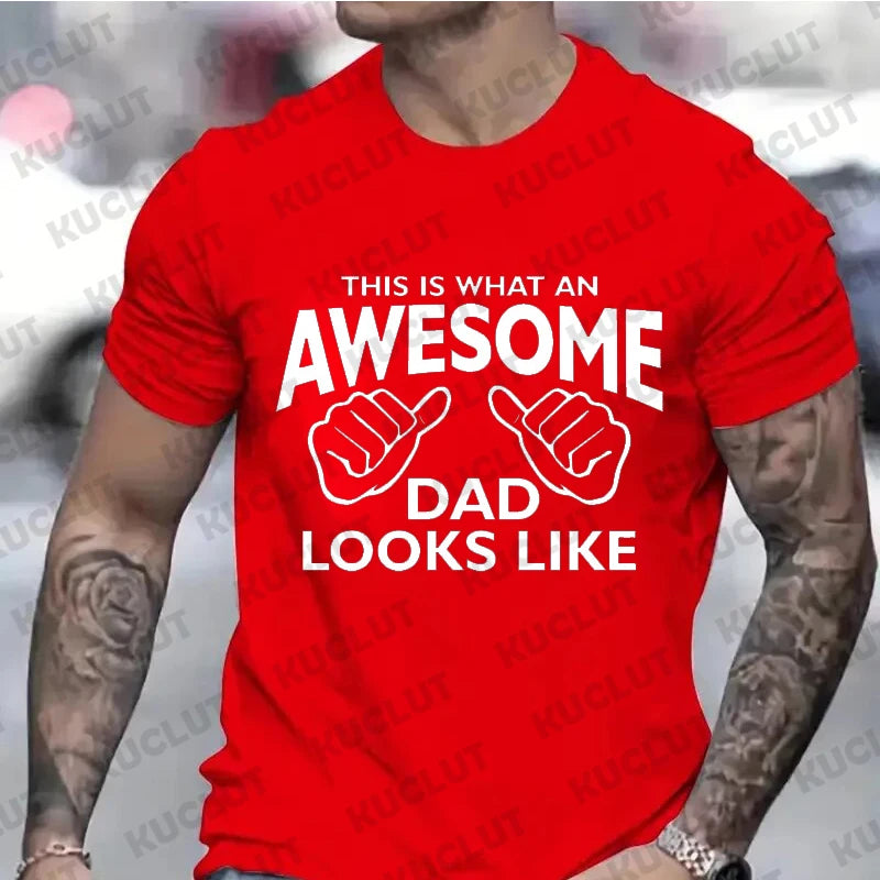 SmartGearPros Awesome Dad Tee – The Ultimate Father's Day Gift! 🎁👕