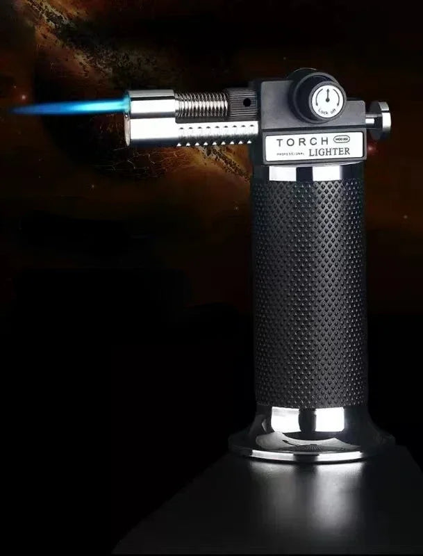 SmartGearPros Windproof Gas Lighter – High-Capacity BBQ & Kitchen Cooking Torch