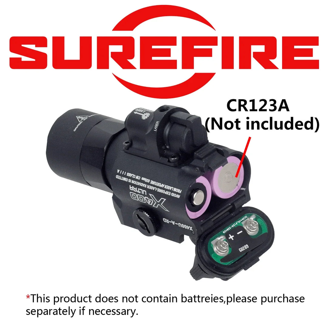 SmartGearPros Tactical SureFire M600 Weapons Flashlight - Hunting Scout Torch for AR15 Rifle