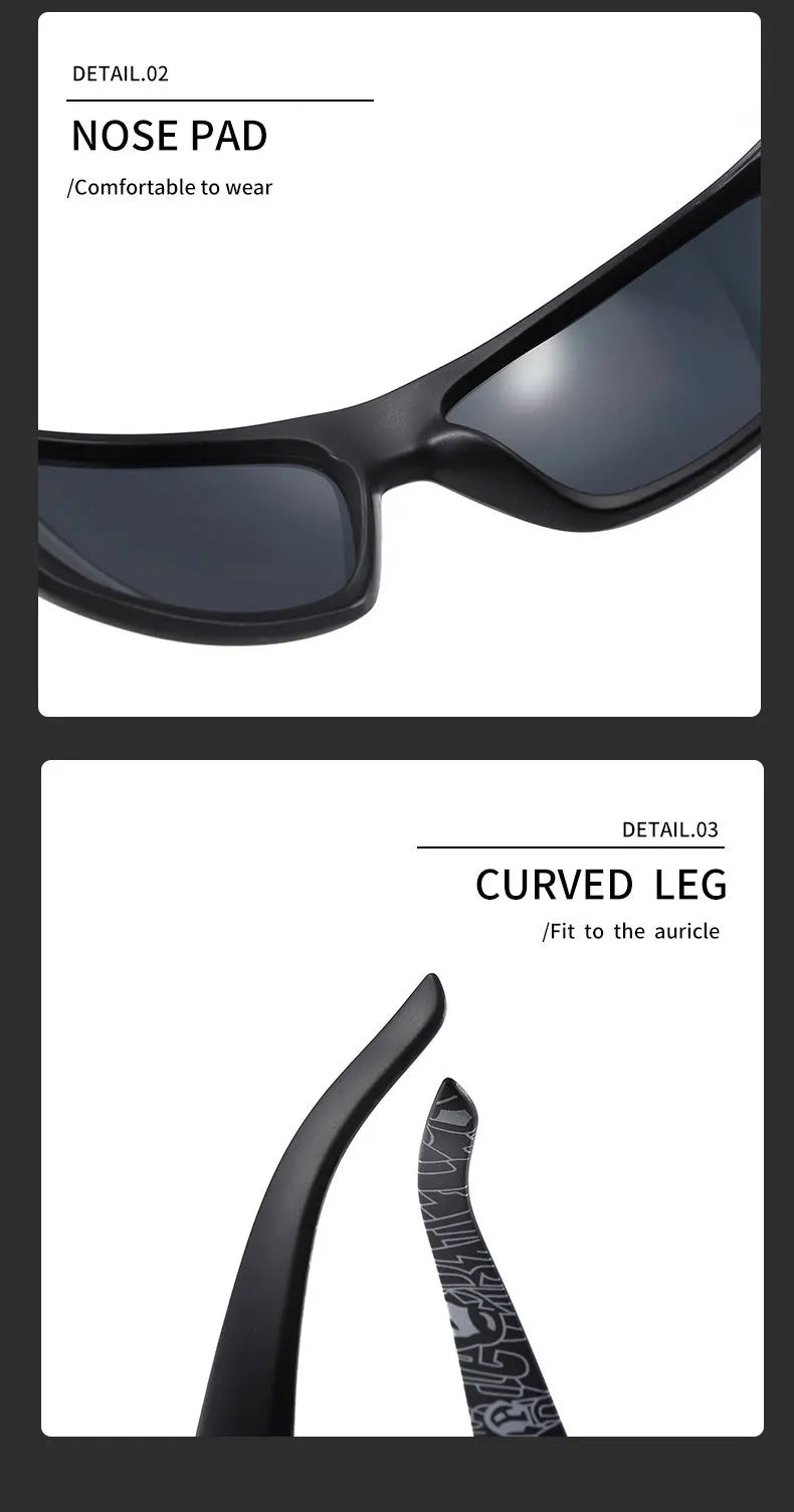 TAGION Polarized Sunglasses – UV400 Protection for Outdoor Sports & Driving