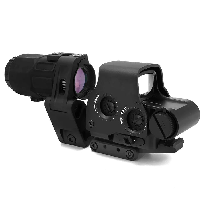 EVOLUTION GEAR G45 Tactical Magnifier – 5x Flip-to-Side Scope