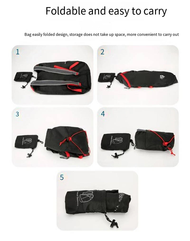 SmartGearPros Folding Survival Backpack – Ultralight, Durable & Built for Adventure