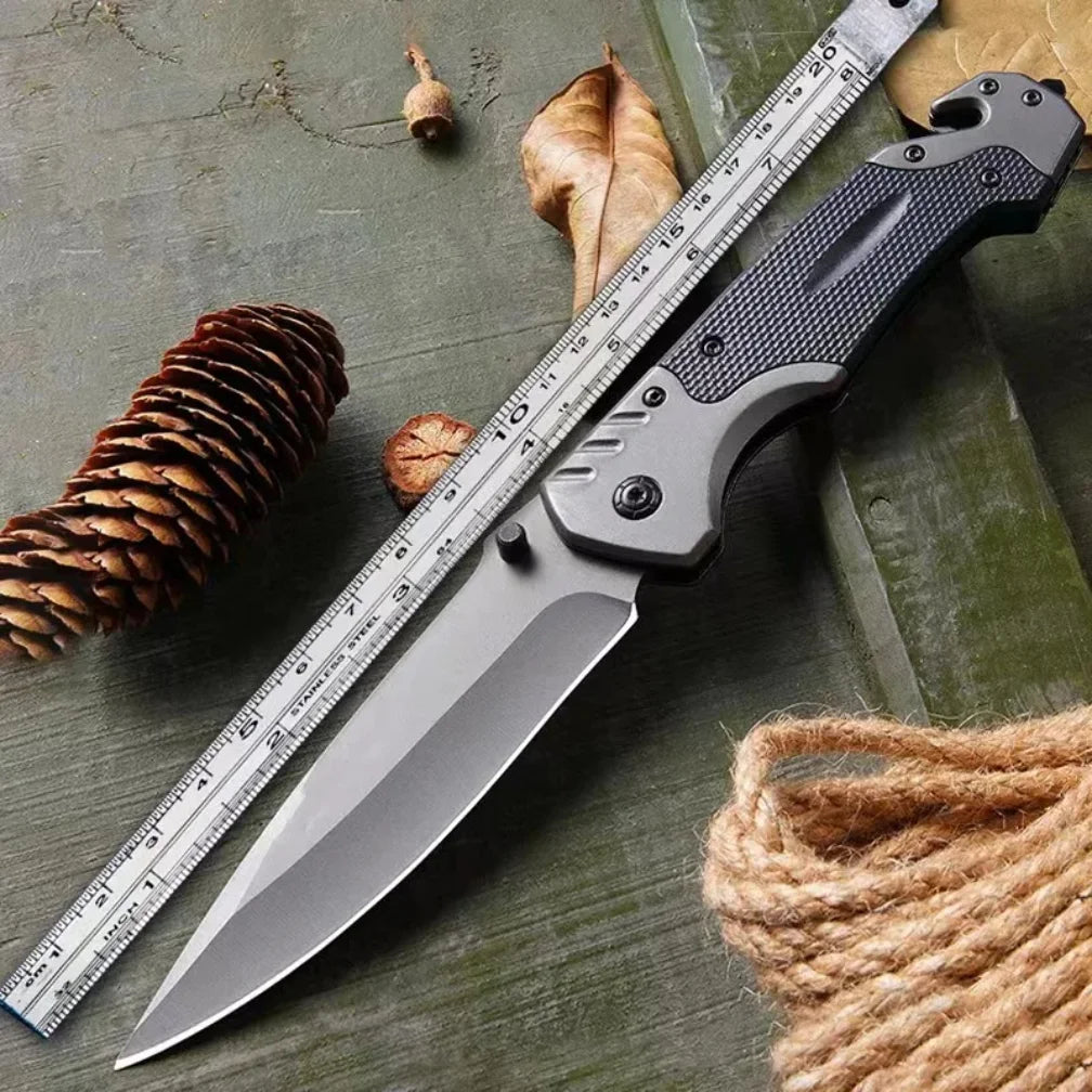 Tactical Folding Knife – Stainless Steel Survival & Camping Blade