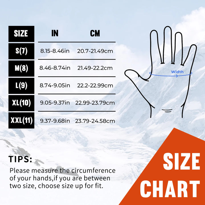 Handlandy Waterproof Work Gloves For Cold Weather Fully Submerged Rubber Warm Lining Winter Outdoor Work Gloves product image showing features or usage