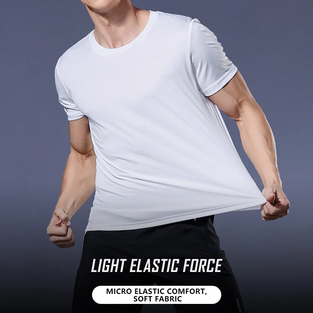 SmartGearPros Men's Quick Dry Short Sleeve – Lightweight, Moisture-Wicking Activewear Tee