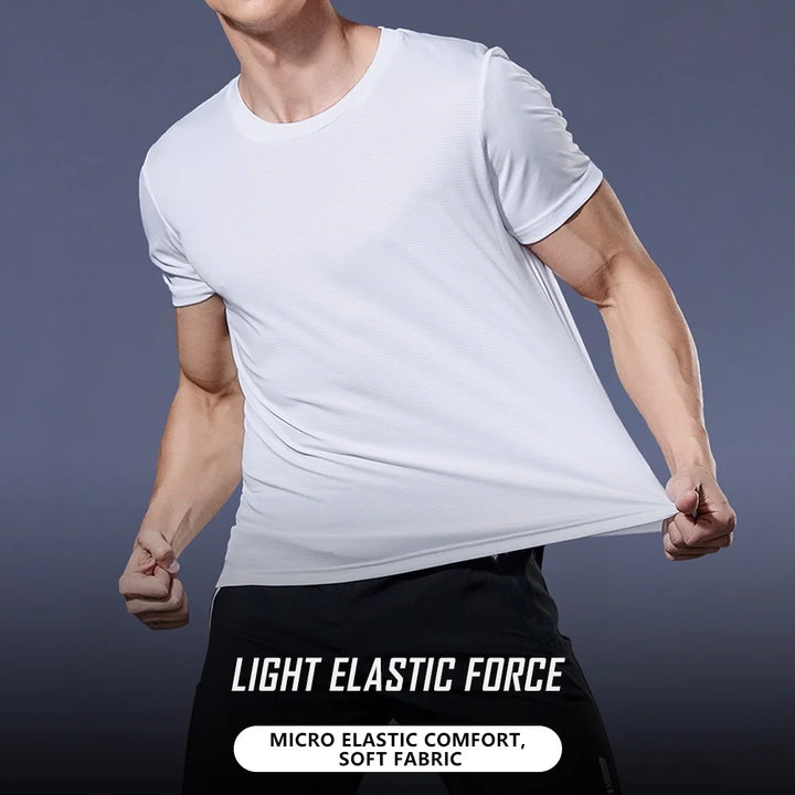 SmartGearPros Men's Quick Dry Short Sleeve – Lightweight, Moisture-Wicking Activewear Tee