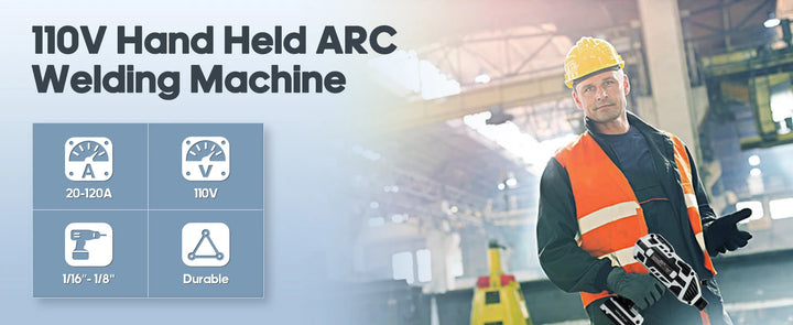SmartGearPros Handheld Welder Machine – 110V Portable ARC Welding Machine for DIY & Professional Use