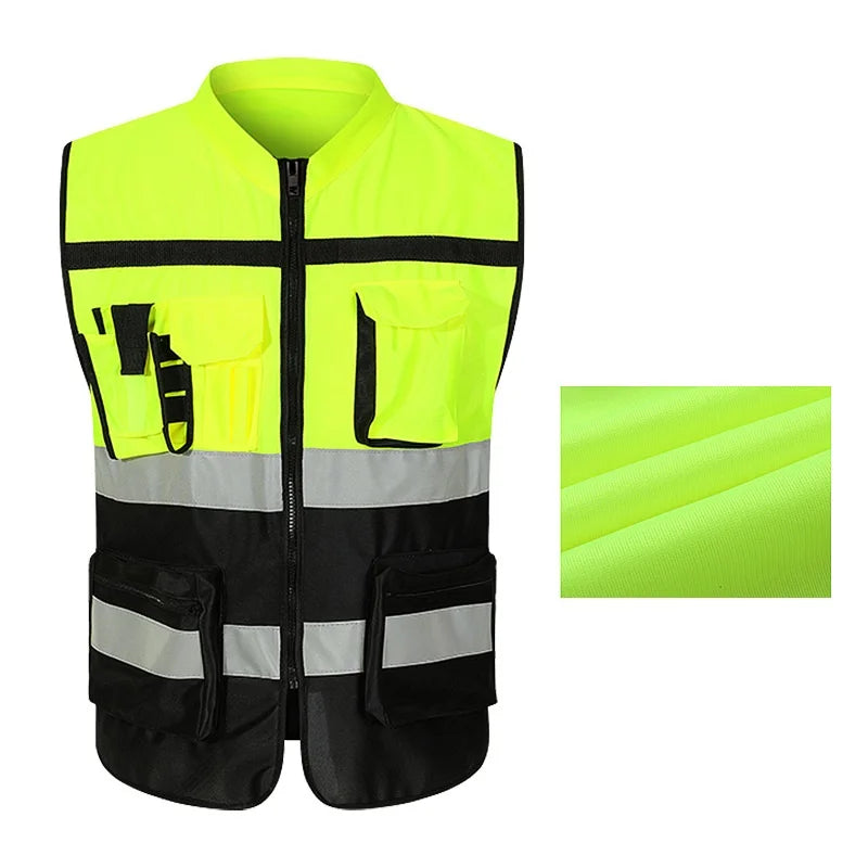 SmartGearPros Mesh Safety Vest – Breathable Reflective Gear for High-Visibility Work