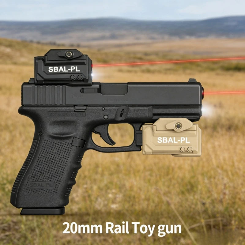 Tactical Nylon Flashlight Holder with IR Illumination & Laser