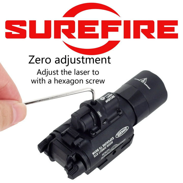 SmartGearPros Tactical SureFire M600 Weapons Flashlight - Hunting Scout Torch for AR15 Rifle