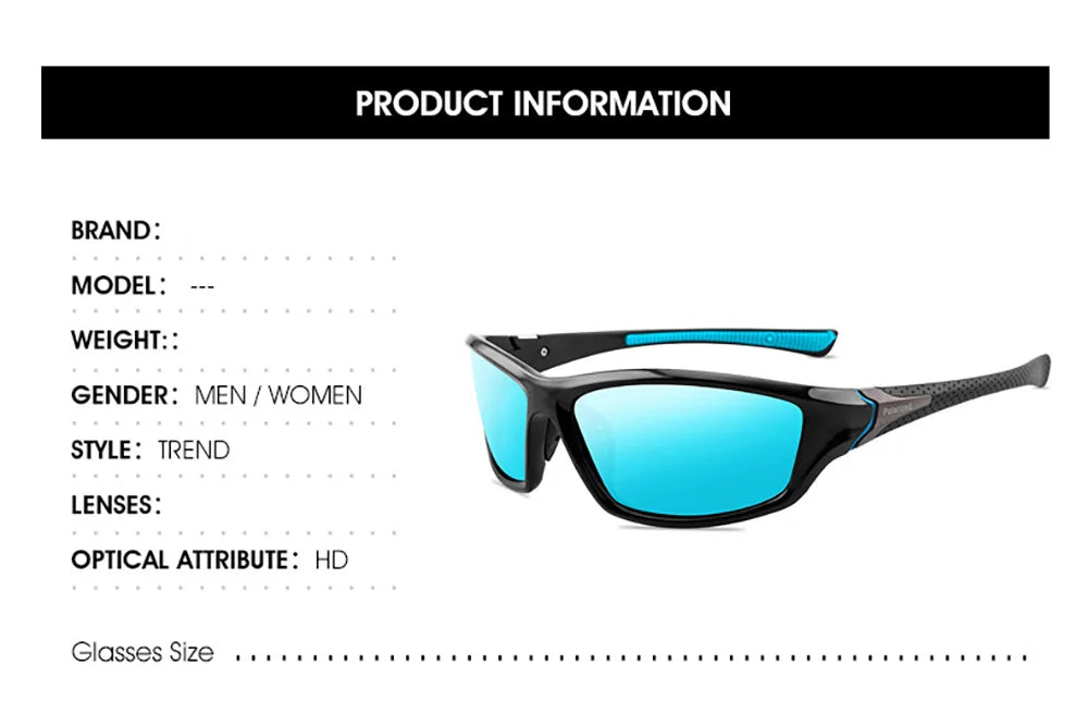 SmartGearPros Polarized Driving Sunglasses – UV400 Sport Shades for Cycling, Travel & Daily Protection