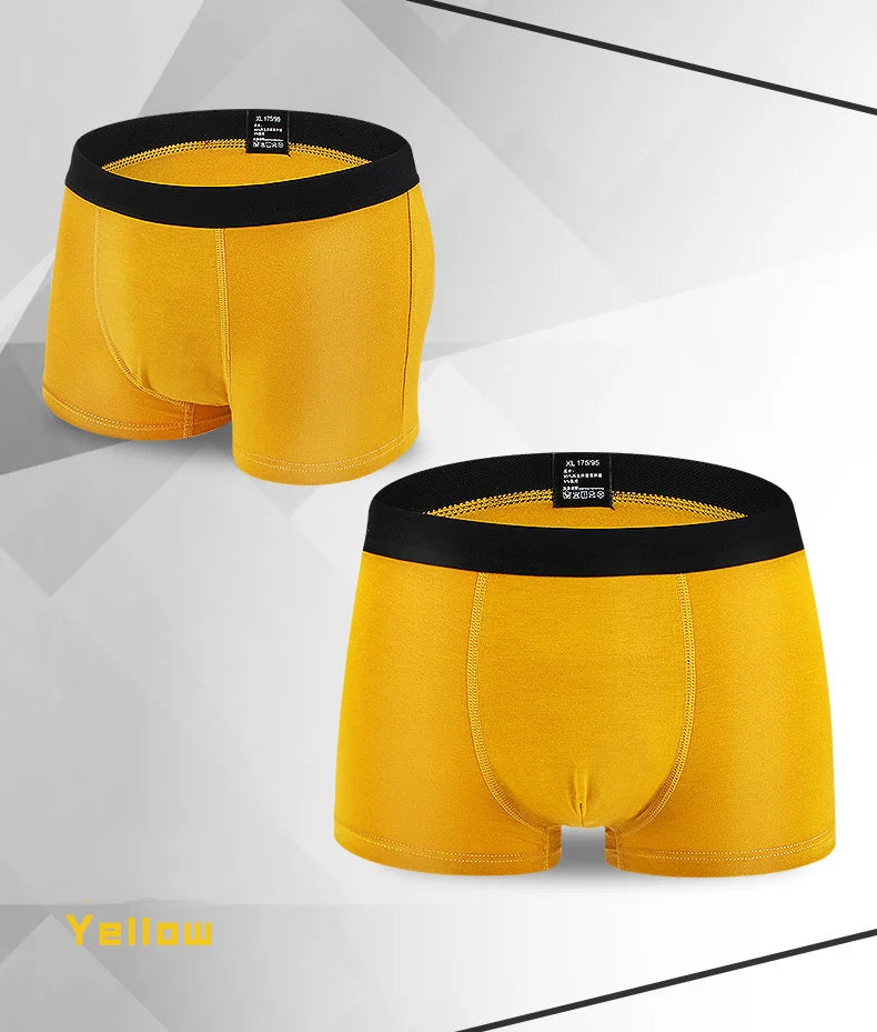 SmartGearPros BambooFlex Boxer Set - 6-Pack Ultra-Soft Breathable Underwear